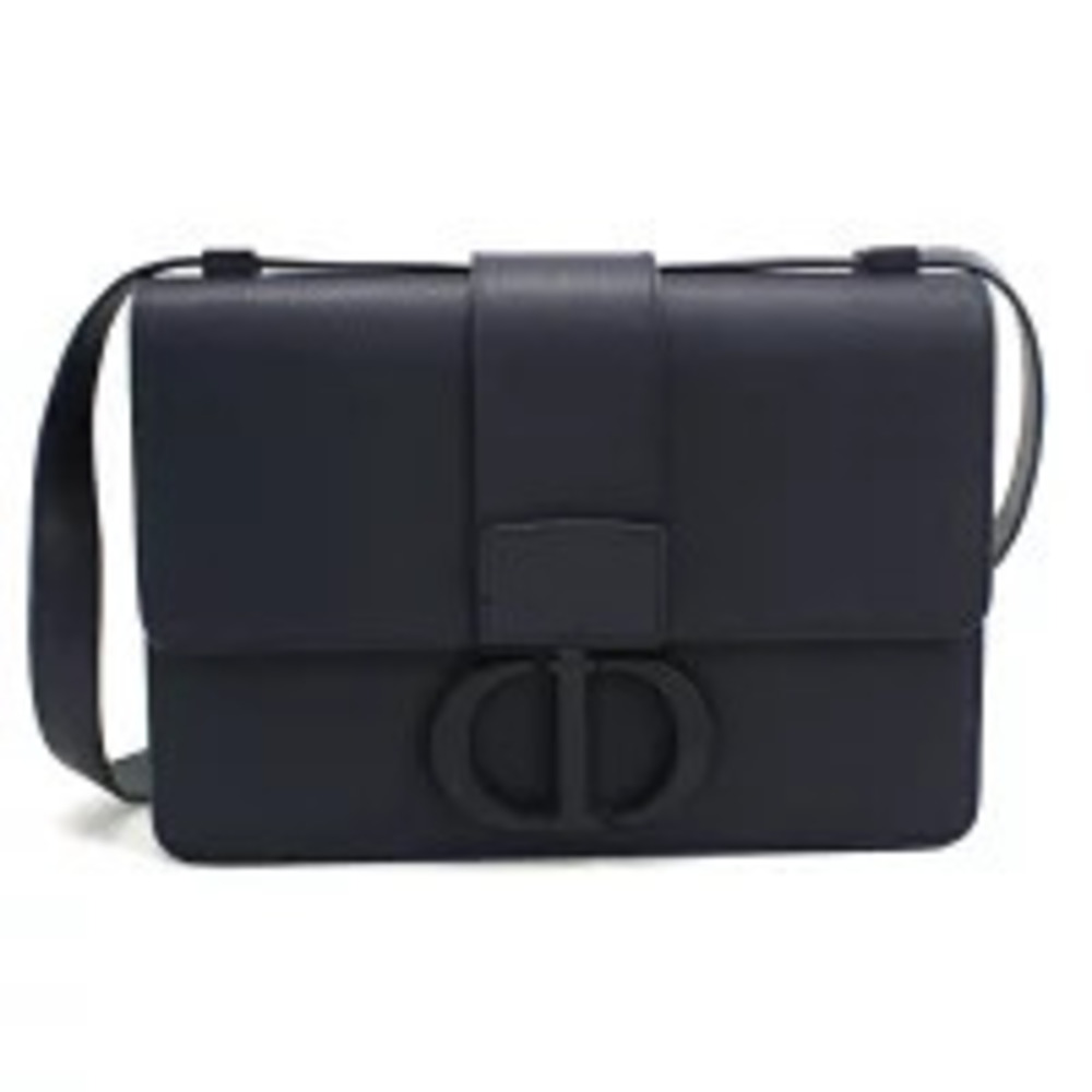 Christian Dior Crossbody Bag Montaigne Navy Blue